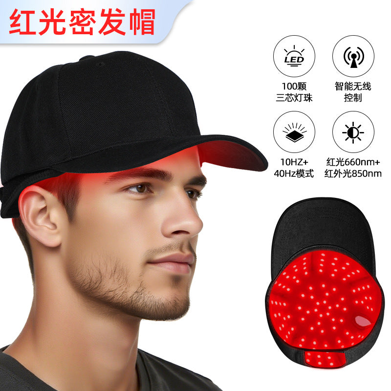 LED red light hair care caps wholesale infrared hair salon caps for oil control and hair loss enhancers, scalp heat compress therapy hair caps